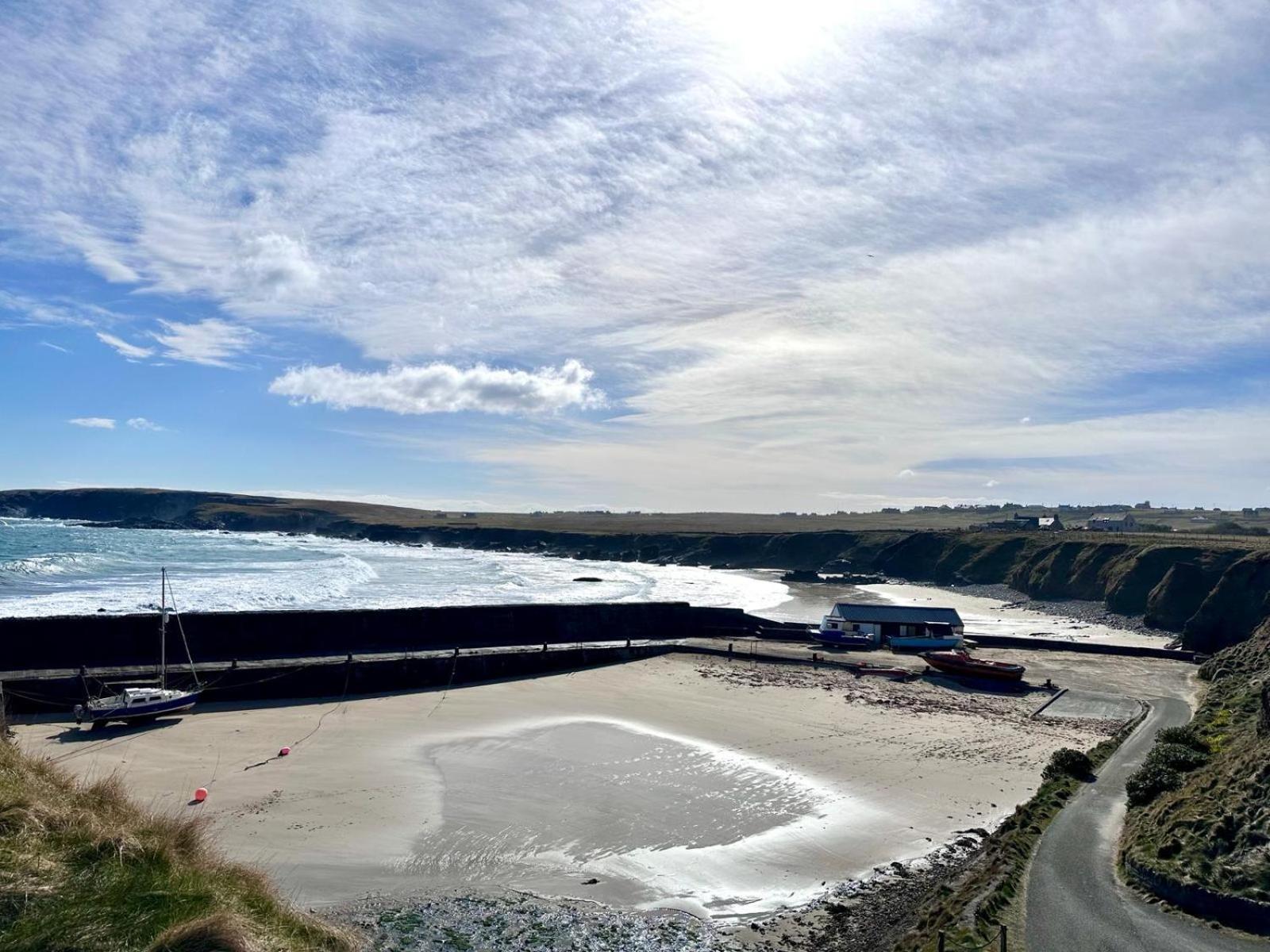 Modern Refurbished Church Nr Butt Of Lewis Beaches Port of Ness Екстер'єр фото