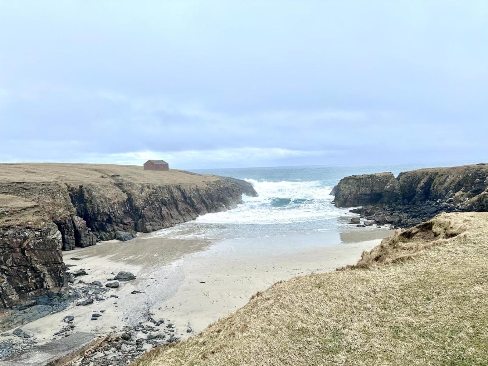 Modern Refurbished Church Nr Butt Of Lewis Beaches Port of Ness Екстер'єр фото